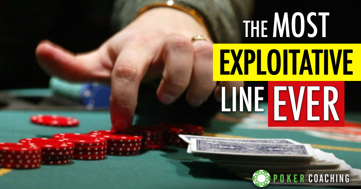 The Most Exploitative Line Ever