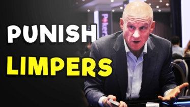 punish limpers in cash games