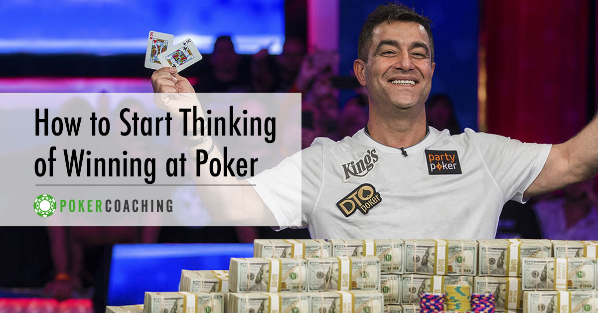 How to Start Thinking of Winning