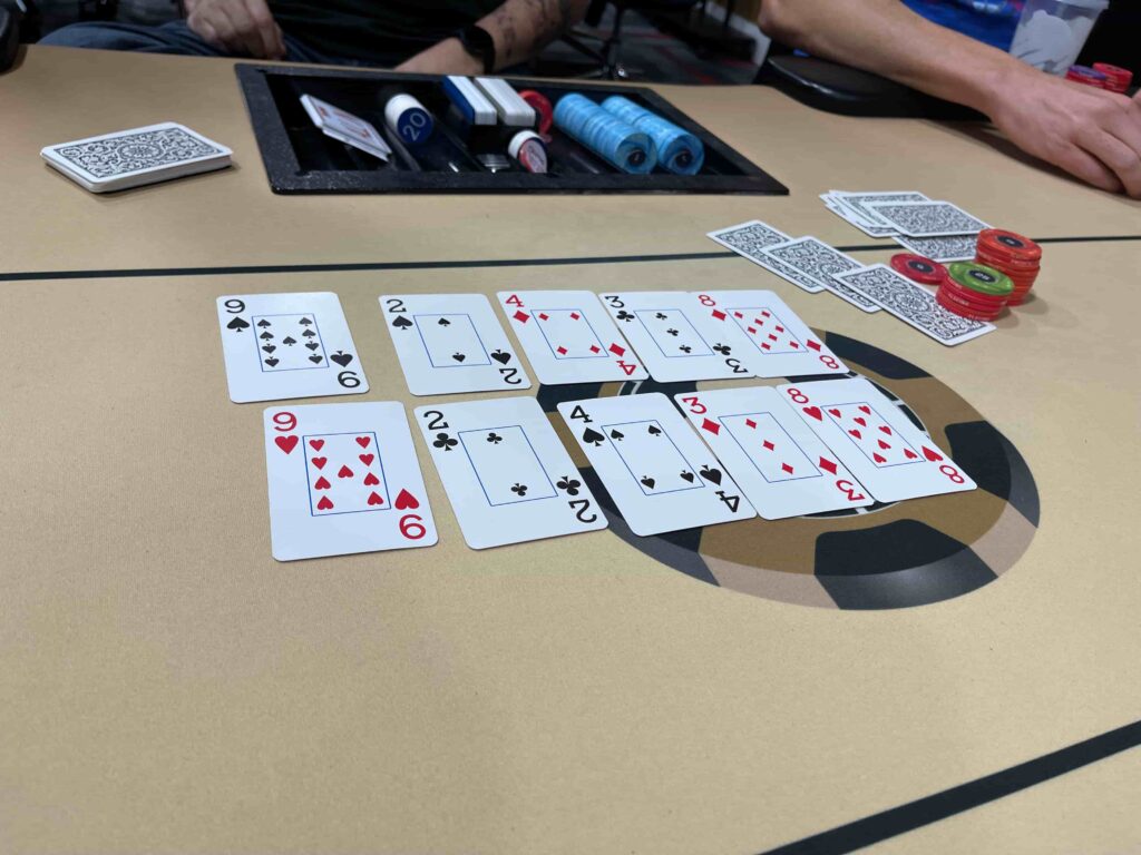 double board bomb pot