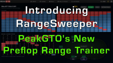 Introducing RangeSweeper PeakGTO's New Preflop Range Trainer