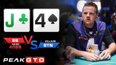 Probing Paired Boards J4o BB vs BTN at 40bb MTT