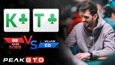 Thin Value Betting KTs BB vs CO at 50bb MTT