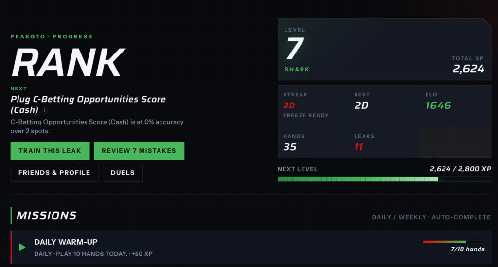 Watch your Rank grow