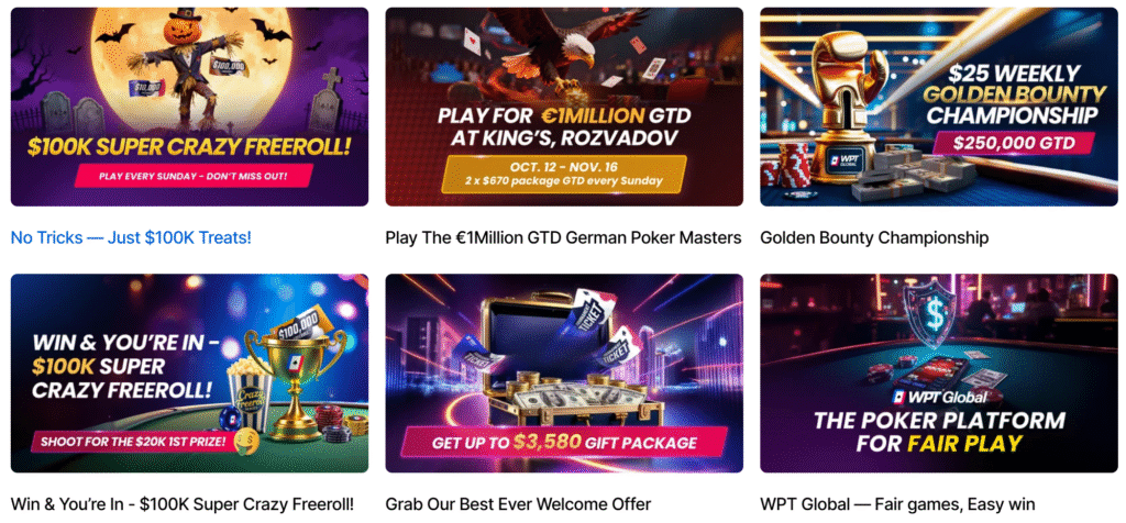 WPT Global Promotions