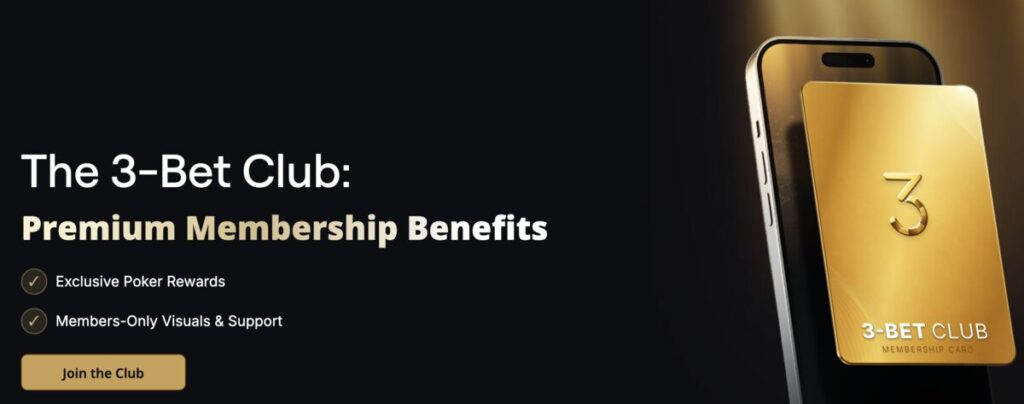 CoinPoker 3-Bet Club