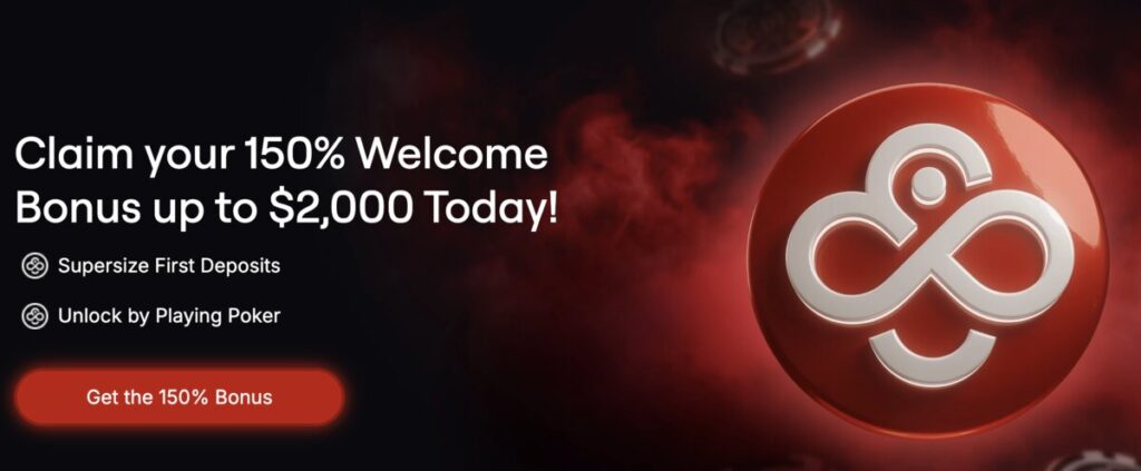 CoinPoker Welcome Bonus 150% Up to $2,000