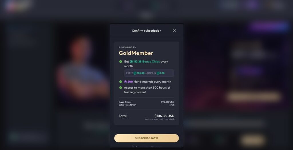 Payment Options on ClubWPT Gold